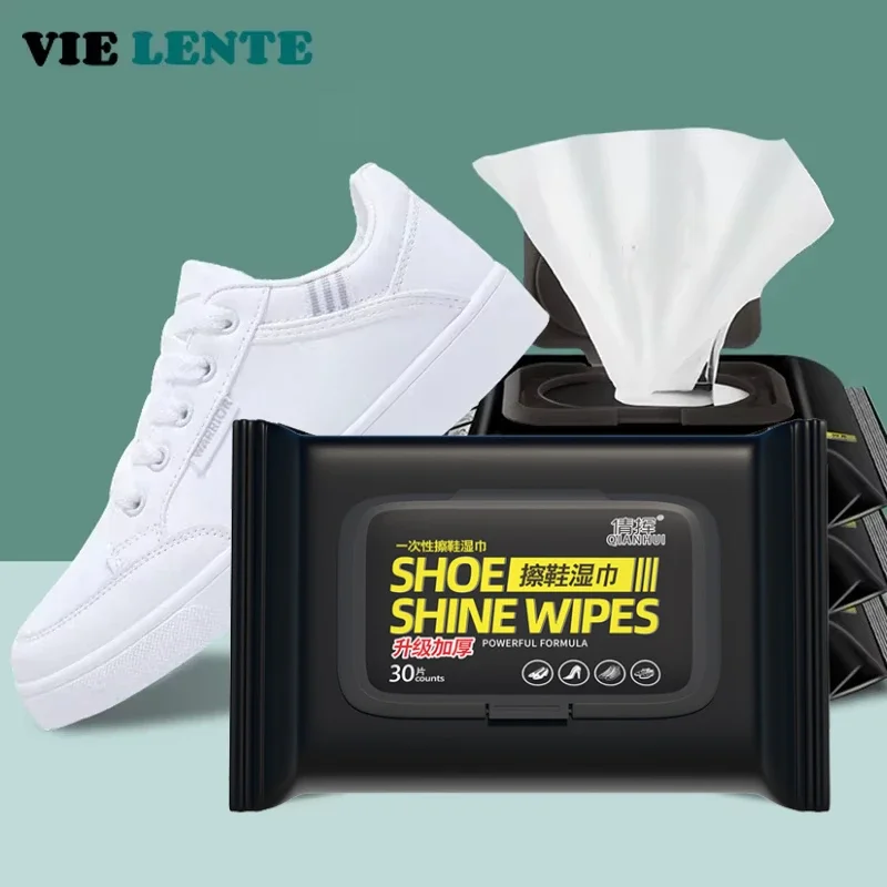 Shoe Cleaner - 12-60 adet tek kullanımlık ayakkabı temiz