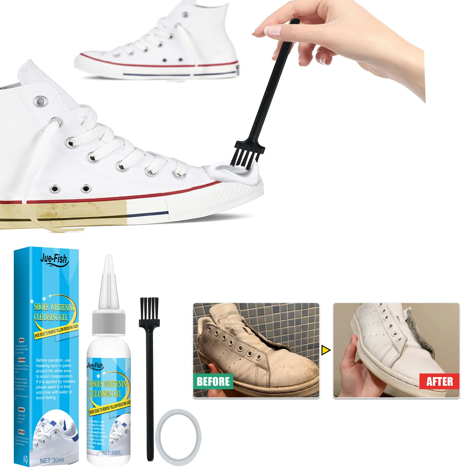 Beyaz ayakkabı temizleme jeli  - Sneaker Care Spray incelemesi ve fiyatı